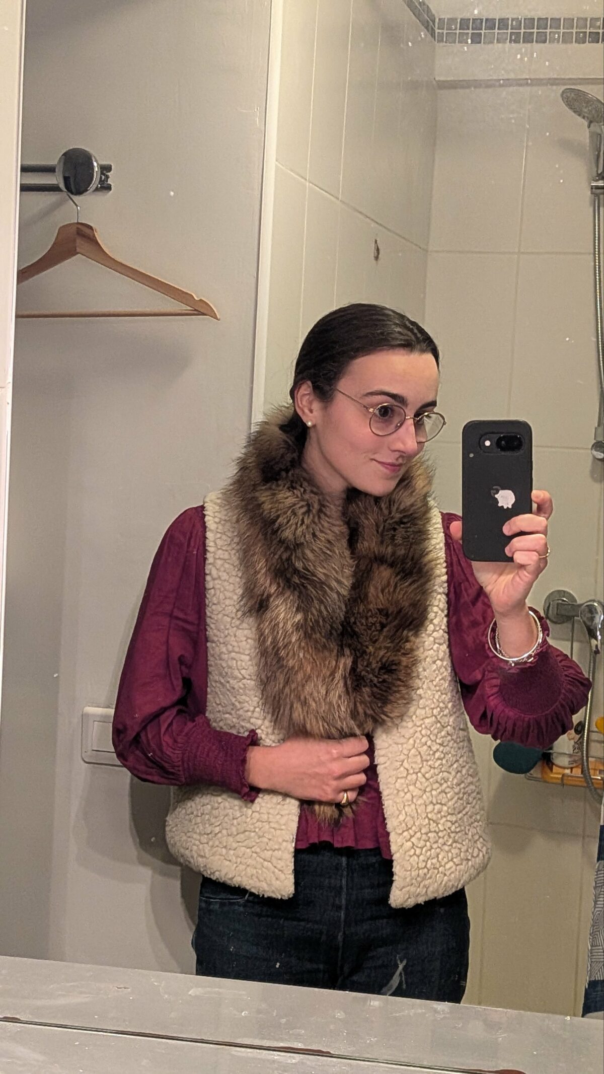 col raton clair 90 cm